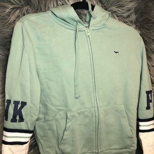 Green Zip-up Hoodie